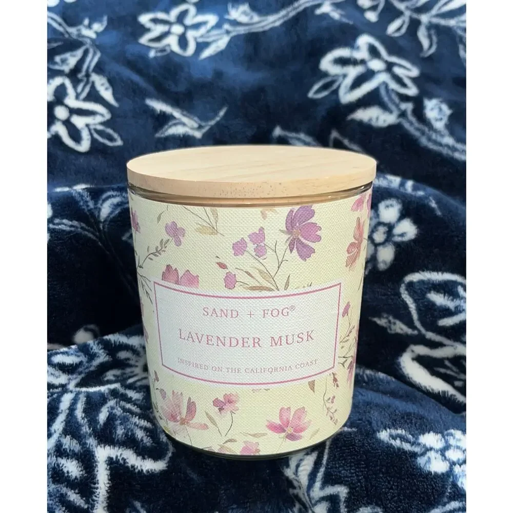 NEW! Sand + Fog Lavender Musk Scented 10 oz Candle